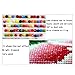 DIY 5D Diamond Painting by Number Kits,Full Drill Crystal Rhinestone Embroidery Pictures Arts Craft for Home Wall Decoration Baseball & American Flag 15.7×11.8Inches