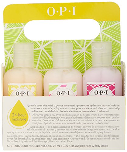 OPI Avojuice Hand Lotion, Minis Sampler 6-Pack, 6 fl. oz.