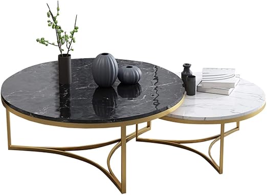 Marble Nesting Table Coffee Table End Tables Modern Furniture