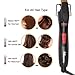 Micsta Professional Curling Iron Instant Heat, Ionic Curling Wand Long Barrel Ceramic Tourmaline Coated No Damage, Hair Curler Temperature Control for Salon Home Travel, Dual Voltage, Gold(1/2