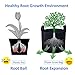 PHYEX 12-Pack 7 Gallon Nonwoven Grow Bags, Aeration Fabric Pots with Durable Handles, Come with 12 Pcs Plant Labelsthumb 2