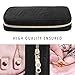 MoMA Travel Jewelry Organizer - 9.8”L x 6.1”W x 1.9”H Jewelry Case - Jewelry Storage Box for Necklace, Earrings, Rings, Bracelets - Women Quilted Jewelry Box Organizer - Girl Portable Jewelry Case