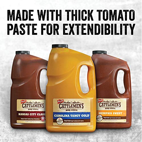 Cattlemen's Kansas City Classic BBQ Sauce, 1 gal One Gallon Jug of