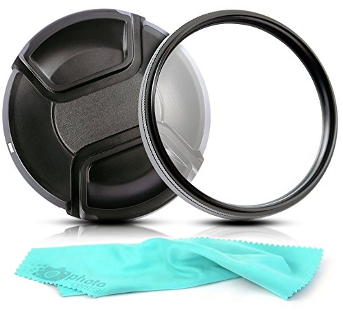 Ultraviolet UV Multi-Coated HD Protection Filter with Lens Cap Cover for Canon EF 16-35mm f/2.8L II USM Lens