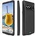 Battery Case for Galaxy Note 8, Stoon 5500mAh Portable Charger Case Rechargeable Extended Battery Pack Protective Backup Charging Case Cover for Samsung Galaxy Note 8(6.3Inch) (Black)