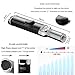 Multipurpose Butane Torch, MDee Culinary Torch, Refillable Cooking Blow Torch, Adjustable Cigar Lighter with Safe Flame Lock, Perfect for Baking, Welding, DIY Crafts, etc (Gas Not Included, Black)