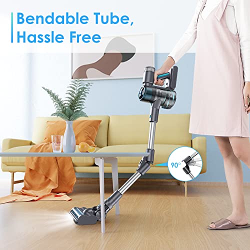 Oraimo Cordless Vacuum Cleaner, Cordless Stick Vacuum with 27 Kpa