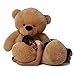 6 Foot Life-Size Teddy Bear Amber Brown Color Huge Stuffed Animal Teddybear Shaggy Cuddles (Original)
