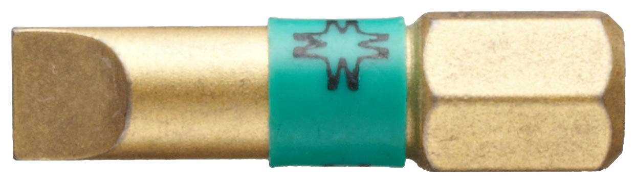 Wera Bi-Torsion Insert Bit - Diamond Coated Slotted Tip 5.5 X 25 Mm