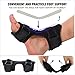 Plantar Fasciitis Night Drop Foot Brace - Dorsal Splint AFO Orthotic Stretch Fits Right & Left Foot, Adjustable Instep Injury Support Women & Men, Heel Pain Relief