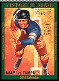 Miami Hurricanes 2015 Vintage Football Calendar by 