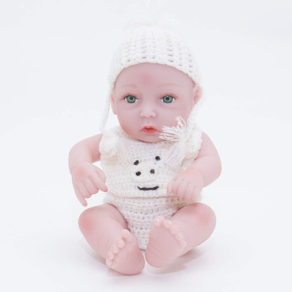 Prezzo ZBYY Reborn Baby Doll Femmina Simulazione Vinile Bambole Reborn Femmine Occhi Aperti Giocattolo 11 Pollici 28cm Offerte