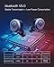 Wireless Earbuds, BlitzWolf Bluetooth 5.0 True Wireless Earbuds Easy-Pair HiFi Stereo Sound Bluetooth Headphones with 20H Playtime, Portable Charging Case and Built-in Microphone