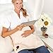 Belly Armor Blanket - Set of 1 EMF Blanket Lined with RadiaShield® Fabric - 30 x 35 Inches, 100% Cotton in Organic Chic - Anti-Radiation Baby Armor for Pregnant Women and New Born Babies