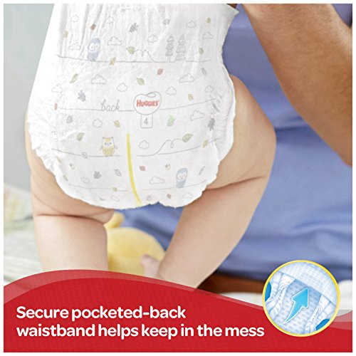 HUGGIES Little Snugglers Baby Diapers, Size 4, 116 Count