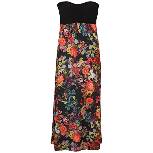 boob tube maxi dress