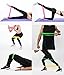 FIXBODY Exercise Loops Resistance Bands Set of 5 for Home Fitness, Stretching, Pilates, Yoga, Rehab, Physical Therapy with Carry Bag & Instruction Guide