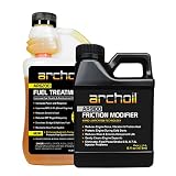 Archoil Performance Kit P-1 for All Vehicles - 16oz AR9100 Friction Modifier + 16oz AR6200 Fuel Treatment
