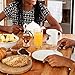 Honey Dispenser With Stand â€“ Plastic Honey Dispenser - Modern Honey Syrup Dispenser - No Drip Honey Dispenser â€“ 8 oz Reusable Warm Honey Jar Dispenser - No Mess Bee Honey Holder Dispenser