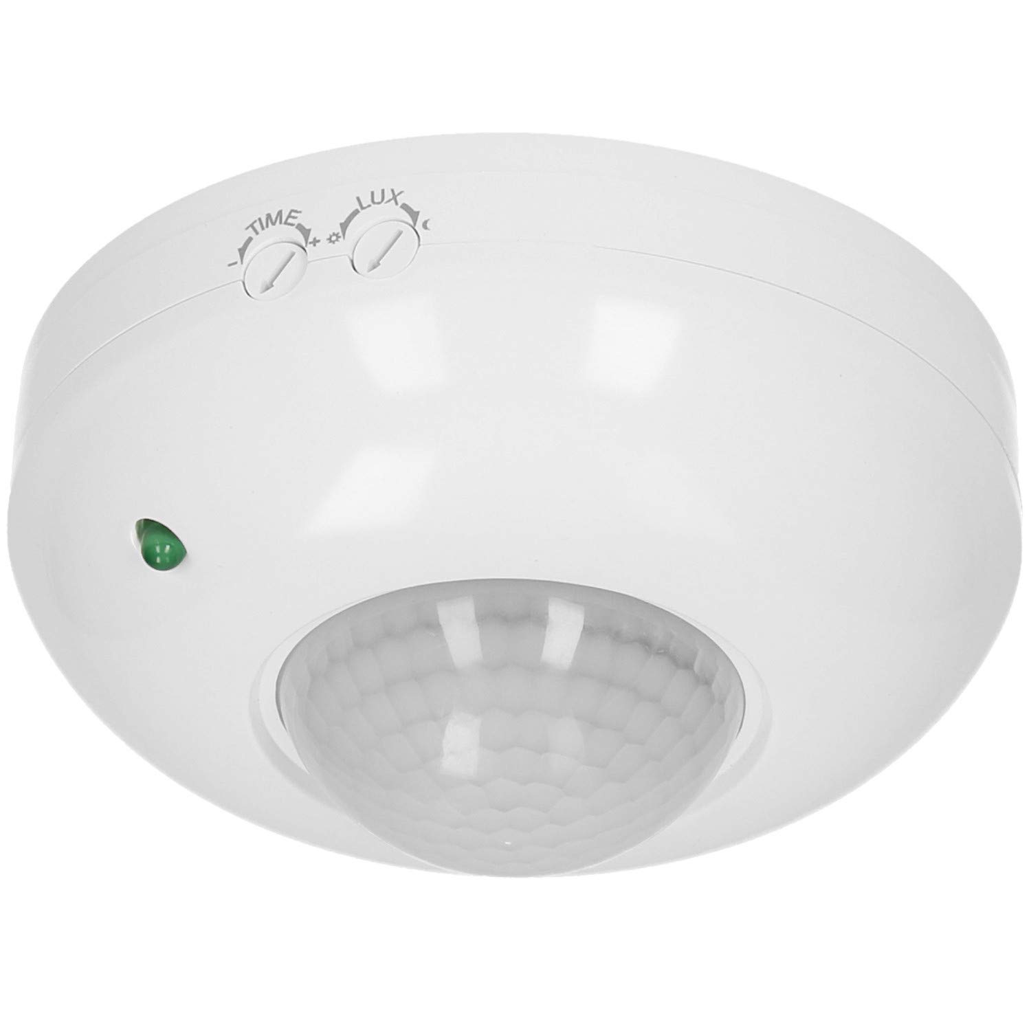ORNO CR-203 LED Motion Sensor 360° 10-1200 W Ceiling Installation Infrared Flush-Mounted White 207 (White)