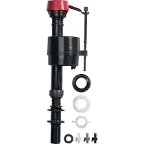 Korky 2X Long Life Toilet Flush Valve Seal – Fits Kohler Tower Style Valves, Fixes Leaks & Hard-to-Flush Toilets, Easy Install, Made In USA (451, Red)