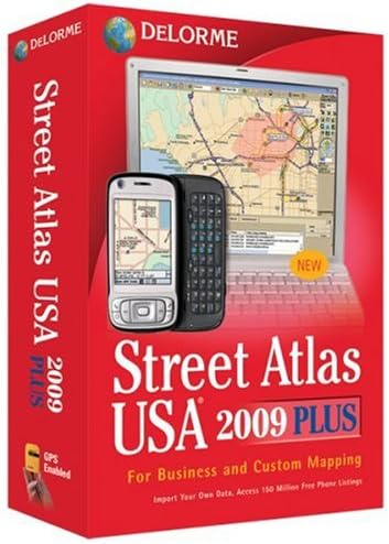 DeLorme Street Atlas USA Plus 2009 [OLD VERSION]