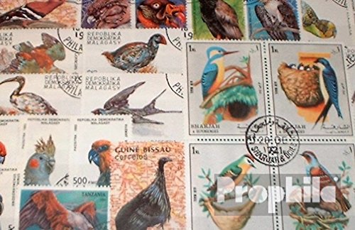 Prophila Collection Motives 50 various Birds stamps (Stamps for collectors) Birds