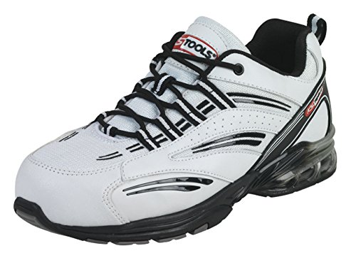 Zapatillas de seguridad (con cámara de aire, talla 43), color negro