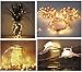 Pack of 6 Pcs Fairy Lights Battery Operated String Lights with 20 Micro LEDs 7.2ft Firefly Lights Copper Wire LED Lights Starry String Lights for Christmas Party Centerpiece Decor Warm White