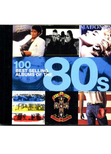 100 Best Selling Albums of the 80's 0760756538 Book Cover
