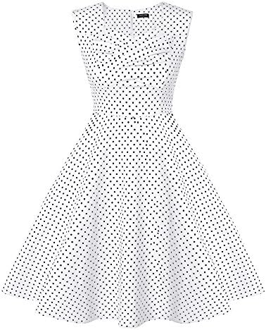 VOG Classy 1950's Audrey Hepburn Style Rockabilly Swing Picnic Party Prom Dress