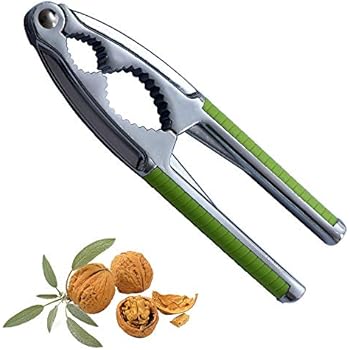 Fani Nut Crackers Walnut Cracker Heavy Duty Shell Cracker Seafood Cracker Walnut Opener Tool with Non-slip Handle