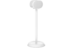 CHUNXIAO Heavy-Duty Speaker Stand for Sonos Era 300 Stand White with Cable Management Floor Speaker Stands for Sonos Era 300 Speaker Stand for Easy and Secure Mounting