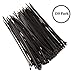 Strong Ties Altai-1 Cable Zip Ties, Premium Heavy Duty, Nylon Wire, 50 lb. Tensile Strength, Indoor Outdoor UV Resistant, Large, Black, 150 Piece primary