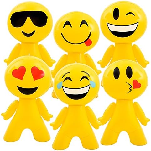 24" Inflatable Emoji