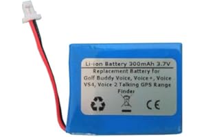 Starnovo 300mAh 3.7V Replacement Battery for Golf Buddy Voice, Voice+, Voice VS4, Voice 2, DSC-GB750, DSC-GB900 Talking GPS Range Finder