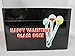 6" Happy Valentine Glass Rose Tube (Each Sold Separately)