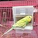 SM SunniMix Bird Food Feeding Seed Automatic Feeder Water Dispenser Food Container for Parrot Budgies Parakeet Cockatiels Conure Lovebirdsthumb 3