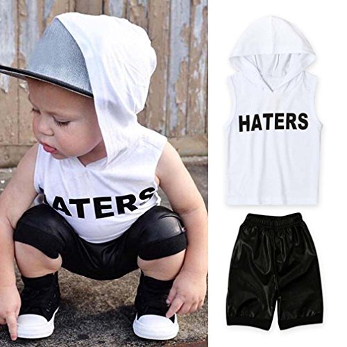 Sharemen Baby Boys Shirt Bowtie Clothes Clothing Set With Pants (White, 3-4Years)