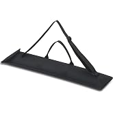 Cosblank 25in Music Stand Bag with Shoulder Sling &amp; Handle, Black Travel Carrying Case Bag for Musical Instruments' Sheet Music Stands