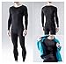 Tesla Blank Men's Thermal Microfiber Fleece Lined Top & Bottom Underwear Set MHS100
