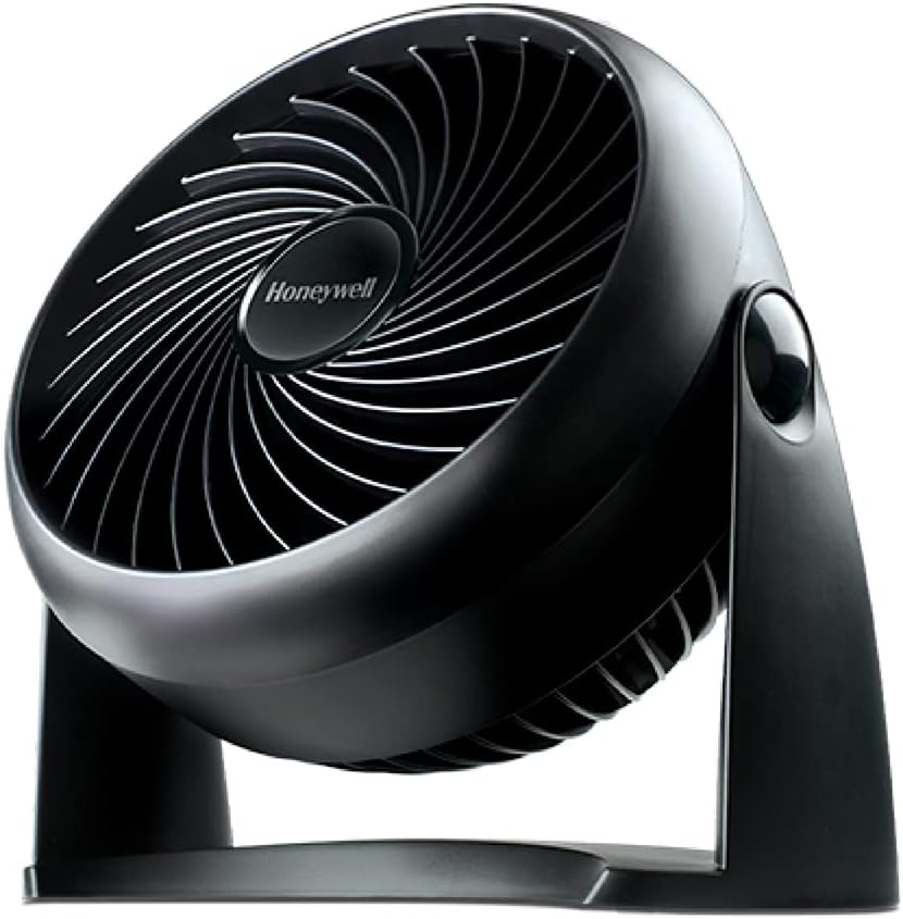 Honeywell TurboForce HT900E Quiet Power Fan - 3 Speed, 90° Tilt, Wall Mount