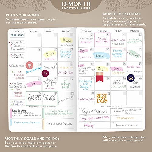 Legend Planner Hourly Schedule Edition Deluxe Weekly & Daily