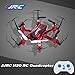 JJRC Nano Hexacopter 2.4G 4CH 6Axis Headless Mode RTF RC Quadcopters (H20 Red)