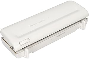 RASTKY Paper Punch Adjustable Spacing 3 Hole 6 Hole 9 Durable DIY Punch for Office Home School White