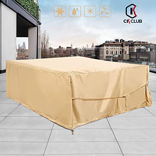 Patio Furniture Sectional Set Covers Large Waterproof Large Outdoor