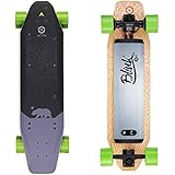 ACTON BLINK S2 | Powerful Dual Hub Motors Electric Skateboard for Commute | 14 Mile Range | 18 MPH Top Speed | With LED Lights | Bluetooth Remote Control Included