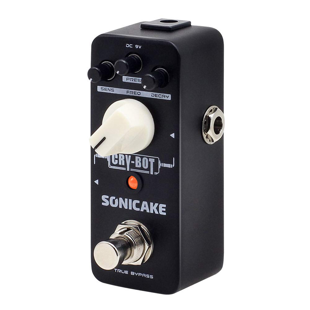 SONICAKE Auto Wah Pedal Envelope Filter Funky Bass Guitar Effects Pedal Cry-Bot