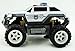 PREXTEX Remote Control Monster Police Truck Radio Control Police Car Toys for Boys Rc Car with Lights for 3+ Year Old Boys
