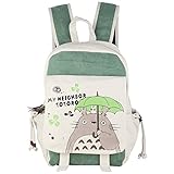 Innturt Anime Totoro Canvas Backpack Bag Rucksack School Bag